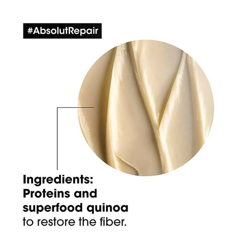 L'Oreal Paris Absolut Repair Hair Mask With Protein And Gold Quinoa